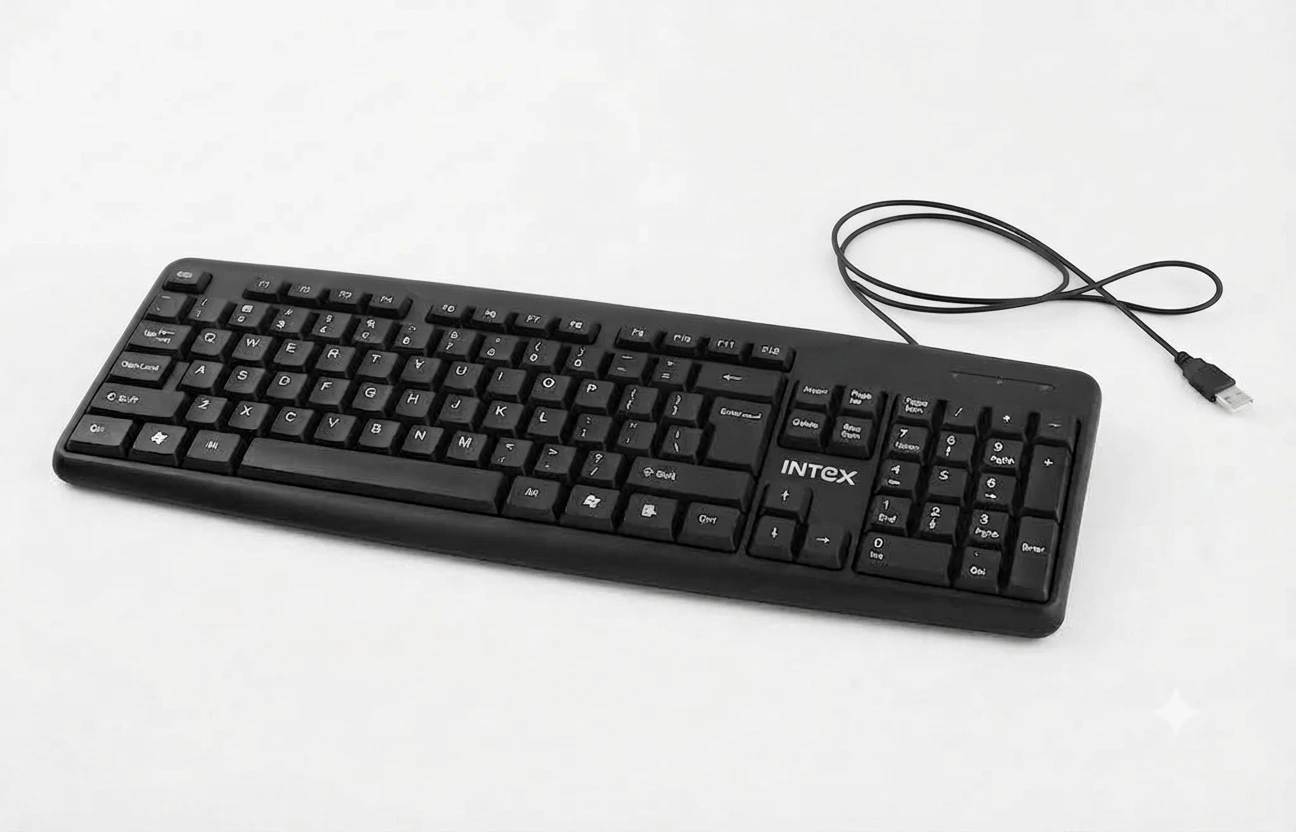 Intex Corona G IT-KB333 Premium USB Wired Keyboard