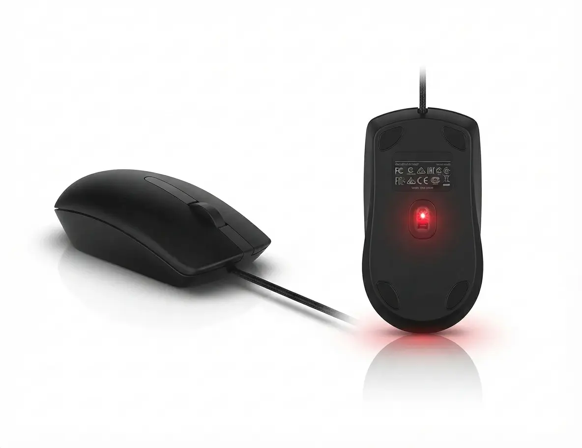 Dell Wired Mouse MS116 Black