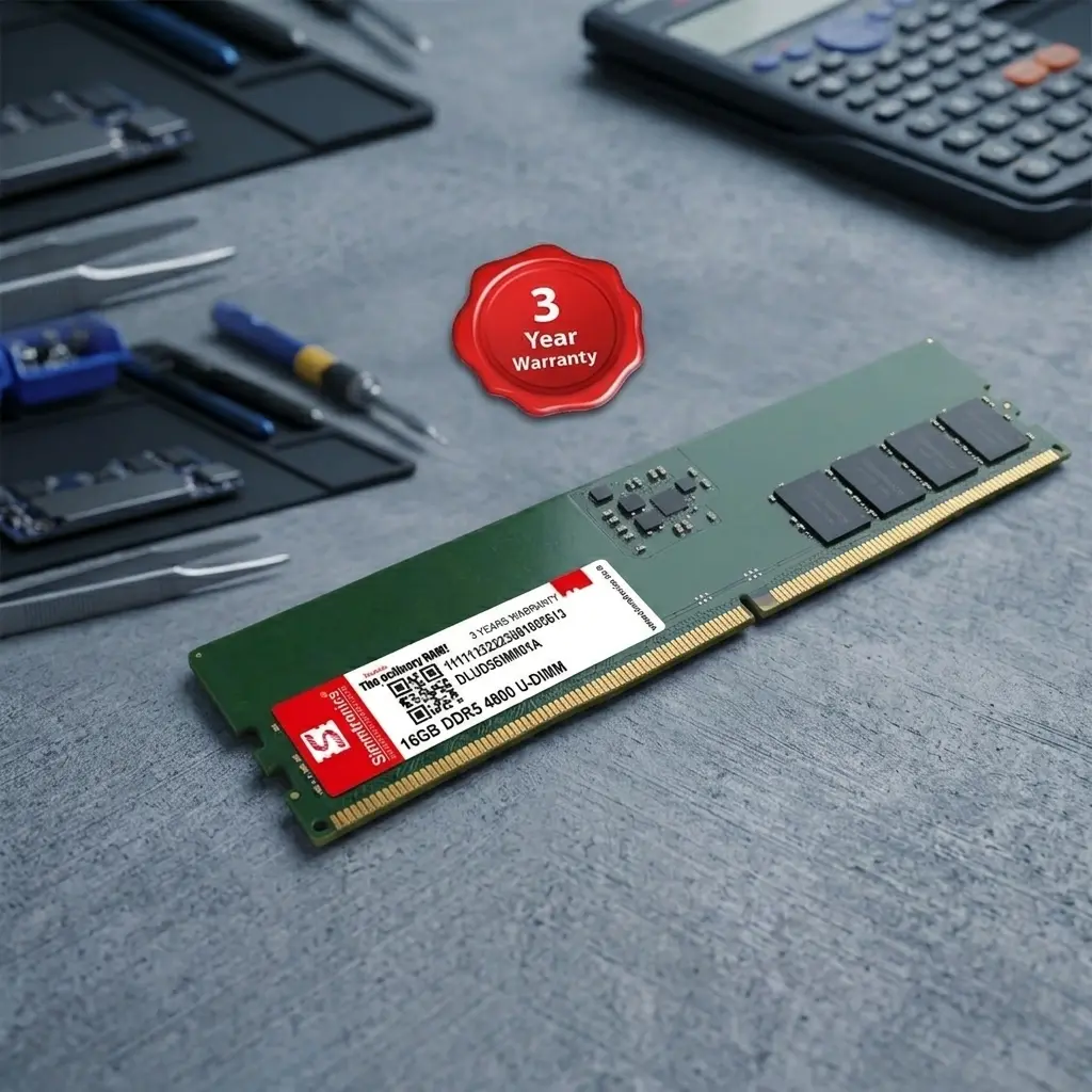 Simmtronics 16GB DDR5 Desktop RAM 4800MHz