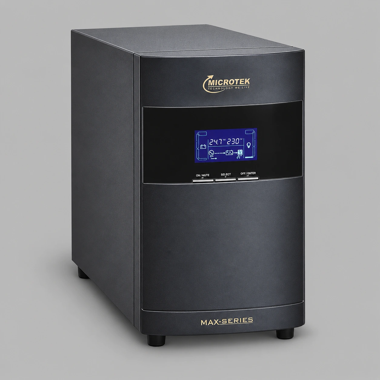 Microtek MAX+ 1KVA ISO TX Online UPS with Inbuilt Isolation Transformer