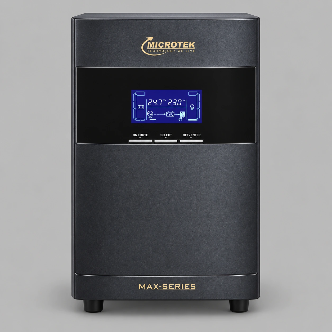Microtek MAX+ 1KVA ISO TX Online UPS with Inbuilt Isolation Transformer