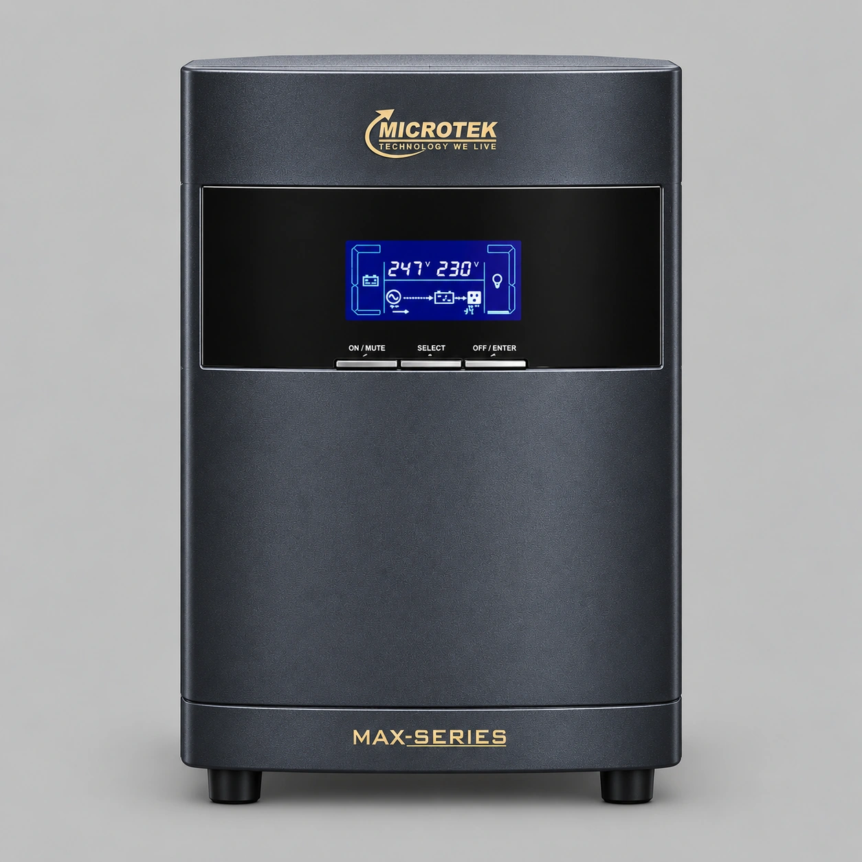 Microtek MAX+ 2KVA 72V Online UPS with Inbuilt Batteries